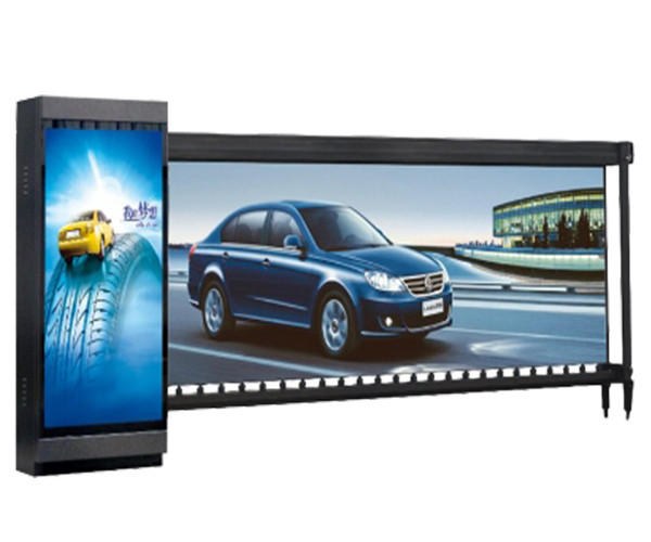 【?？低晱V告道閘】海康威視HIKVISION擋車器廣告道閘NP-TMG4AG-DR(3米右向6秒)